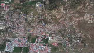 Google Earth shows earth liquefaction in Indonesia Tsunami [upl. by Ulick461]