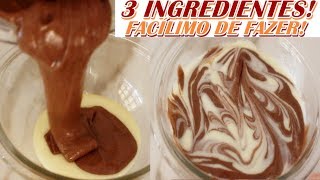 LEITE CONDENSADO CASEIRO FÁCIL COM CHOCOLATE  FAÇA E VENDA NUNCA MAIS COMPRE LEITE CONDENSADO [upl. by Jaimie]