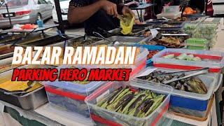 Bazar Ramadan Tapak Parking HERO market permaisuri 2024 [upl. by Chyou245]