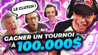 LOCKLEAR CLUTCH ET GAGNE UN TOURNOI A 100 000 insane [upl. by Razid]