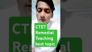 Ctet Remedial Teaching ctet ctetexamkabhoga ctetexam [upl. by Ylecic]