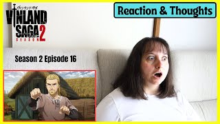 Vinland Saga Season 2 Episode 16 Reaction amp Thoughts [upl. by Hadrian185]