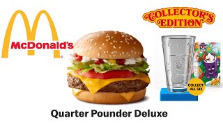 Checkout Basket McDonald’s Quarter Pounder Deluxe [upl. by Aciram150]