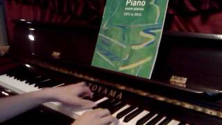 ABRSM Piano Grade 7 201112 C1 Kabalevsky Sonatina Op13 No1 Presto [upl. by Elyrpa]