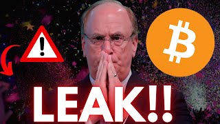 BLACKROCK BITCOIN LEAK GEHEIMER KAUF von HEDGEFONDS [upl. by Aicnarf]