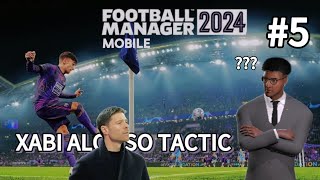 5 FM24 Mobile  Xabi Alonso Tactic is Real [upl. by Rudy]