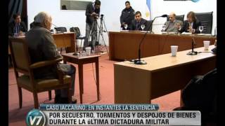 Visión 7 En instantes la sentencia del caso Iaccarino por secuestro tormentos y despojo de bienes [upl. by Colinson530]