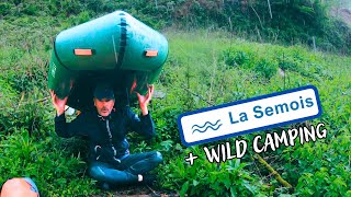 SEMOIS  Packrafting en Wild Camping in de Franse Ardennen [upl. by Llenil]