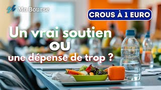 Repas Crous à 1 euro  aide essentielle ou coût excessif  Ce quen pensent les parlementaires [upl. by Alleyne]