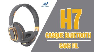 Déballage du casque Bluetooth H7 de Music Pioneer [upl. by Shalom]