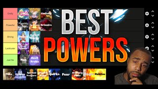 Best ANIME POWER SYSTEMS Ultimate Tier List [upl. by Zat538]