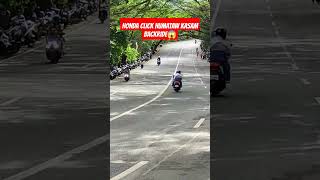 HONDA CLICK HUMATAW😱subscribe youtuber everyone hilights kamoterider shortvideo shorts [upl. by Ives]