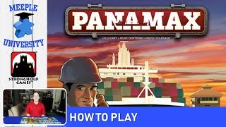 Panamax Board Game – How to Play CONCISE rule easy to understand drop the rulebook [upl. by Tade940]