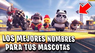 LOS MEJORES NOMBRES PARA TU MASCOTA DE FREE FIRE 2022 NOMBRES EPICOS Y POPULARES PARA MASCOTAS [upl. by Banquer]