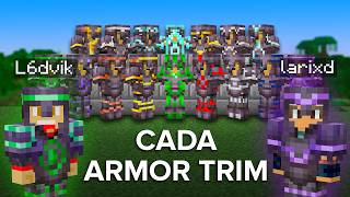 Coleccioné TODOS Los Armor Trims en Minecraft [upl. by Ylekalb]