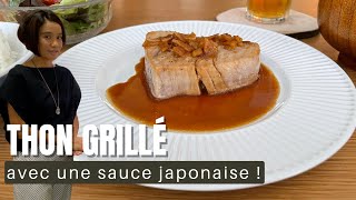 Un délicieux steak de thon façon japonaise [upl. by Seavey]