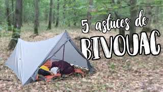 Bivouac  5 astuces pour ne pas avoir froid [upl. by Anaujd]