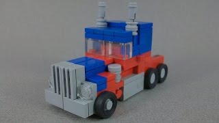 How to Build Lego Transformers Movie Optimus Prime [upl. by Hervey]