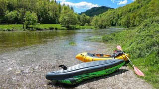 Belgium 20210529 Packrafting  Kayaking Semois Bouillon  Poupehan [upl. by Ranite]