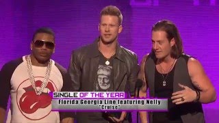 Florida Georgia Line and Nelly Win Single of the Year  AMA 2013 [upl. by Lletnuahs]