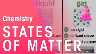 States of Matter solids liquids and gases  Properties of Matter  Chemistry  FuseSchool [upl. by Kellia391]