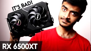 RX 6500 XT Review amp Gaming Benchmarks  Better than RTX 3050 [upl. by Aikahc]