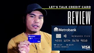 Review METROBANK Rewards Plus Visa Card  Metrobank Gold Credit Card [upl. by Ramsay]