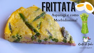 FRITTATA DI ASPARAGI AL FORNO Morbidissima Ricetta facile e veloce DI GABRI [upl. by Ynagoham831]