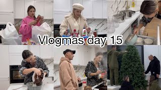 Vlogmas day 15Inagurojme kuzhinen duke gatuarSuper Market HaulQeshim me lot😂Dezi Lami [upl. by Kwapong]