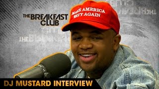 DJ Mustard Interview With The Breakfast Club 10102016 [upl. by Jandy]