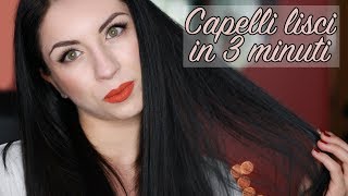 Come LISCIARE i capelli in 3 MINUTI Jade Hair  Irresistible Me [upl. by Gnouhk]