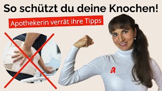 Osteoporose vorbeugen amp fit bleiben im Alter Mach deine Knochen stark  7 Tipps zur Prophylaxe [upl. by Eylsel]