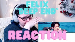 quotDEEP ENDquot BY FELIX REACTION STRAY KIDS SKZREPLAY  YALL I AM IN SHAMBLES 😭 [upl. by Ailaroc]