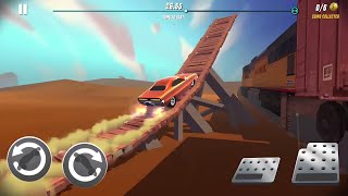 Stunt Car Extreme  Trains  GooglePlay [upl. by Ahsilra]