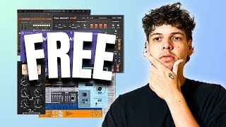 Best FREE Plugins For 2024 Making Beats In FL Studio [upl. by Mcripley]