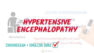 Hypertensive encephalopathy  Pathophysiology  Neuroaholics [upl. by Larrisa]