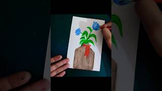 Painting using only rs20 water colour painting art watercolourpainting [upl. by Adamis]