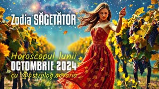 ♐SAGETATOR 🍂 Horoscop OCTOMBRIE 2024 Subtitrat RO 🍂 SAGITTARIUS ♐ OCTOBER 2024 HOROSCOPE [upl. by Aiht]