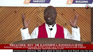 PREACHER REV DR KAPEMBWA KONDOLO RTD [upl. by Alguire]