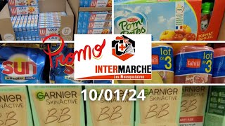 PROMO  INTERMARCHÉ du 10 Janvier 2024 [upl. by Rimidalb]