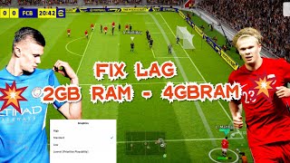 How To Fix Lag efootball 2024 2gb3gb4gb Ram Mobile 60fps Pes 2024 Mobile Optimizing ANDROID [upl. by Brazee]