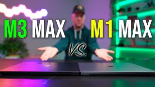 M3 Max vs M1 Max  Just HOW Much Better Is the M3 for Video Editing [upl. by Hara]