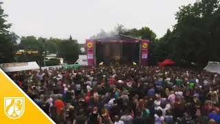 EselRock 2018 in Wesel Das Festivalgelände füllt sich [upl. by Darwin]