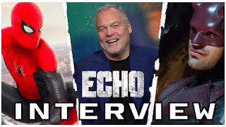 ECHO Interview  Vincent DOnofrio Reveals Which Marvel Avenger Should Kill Kingpin [upl. by Morocco]