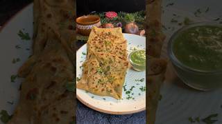 Lifafa Paratha 💜 paratha paratharecipe paneerparatha paneerparatharecipe dinnerrecipe lunch [upl. by Ddet]