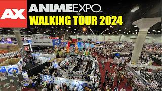 Anime Expo 2024 Full Walkthrough  walking tour 4K [upl. by Tserof899]