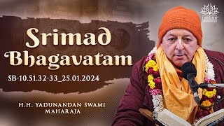 HH Yadunandan Swami MaharajaSrimad Bhagavatam10513233 [upl. by Rabbaj]