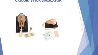 CRICOID STICK SIMULATOR [upl. by Amuh]