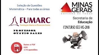 Questão 6  Expressões Numéricas  Questões FUMARC  Preparese para Concurso Veja PDF [upl. by Swor]