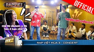 HTRV Suboi bỏ chạy vì ngại trước màn rap tỏ tình của HURRYKNG  IndieK  Rap Việt 2023 [upl. by Idzik]